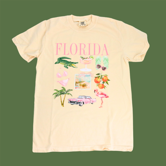 Florida Collage Tee