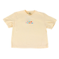 Ivory Be Kind To Your Mind Embroidered Boxy Tee