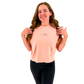 Peachy Be Kind To Your Mind Embroidered Boxy Tee